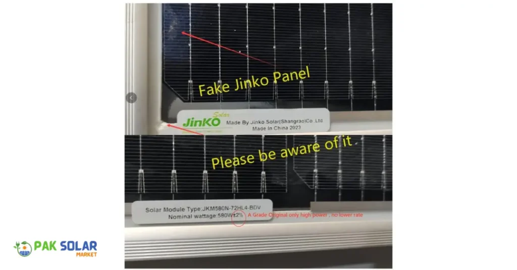 Jinko Solar Panel Verification Online